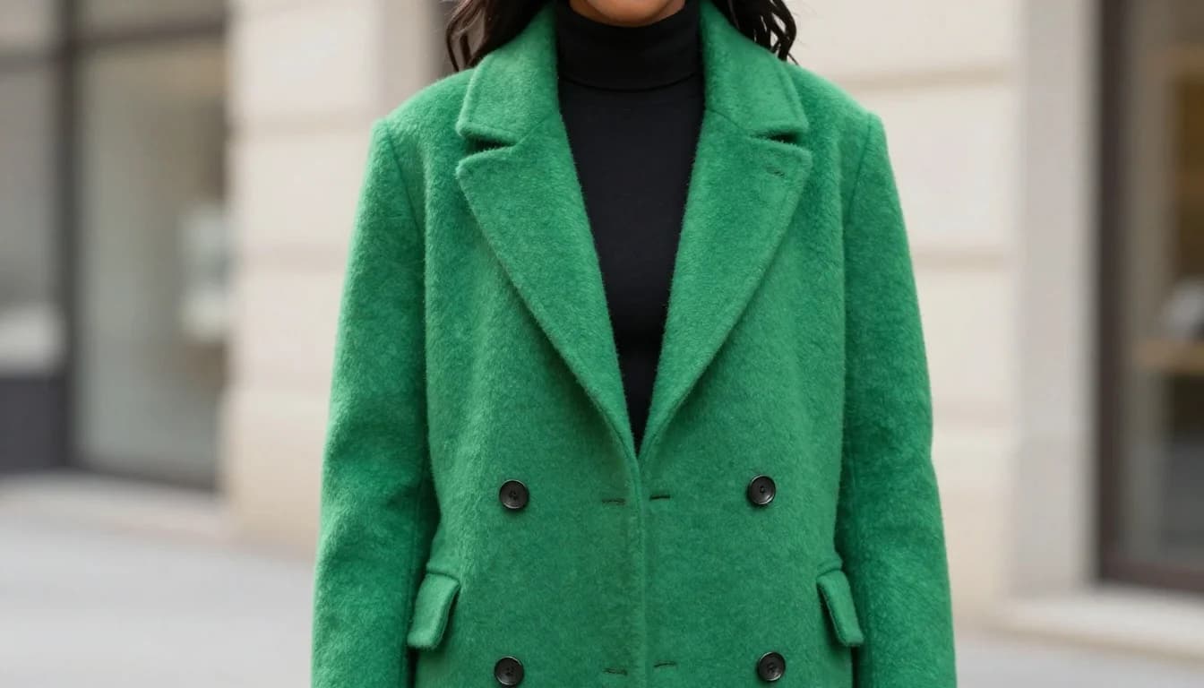 How to Style Your Coat with Dark Skin