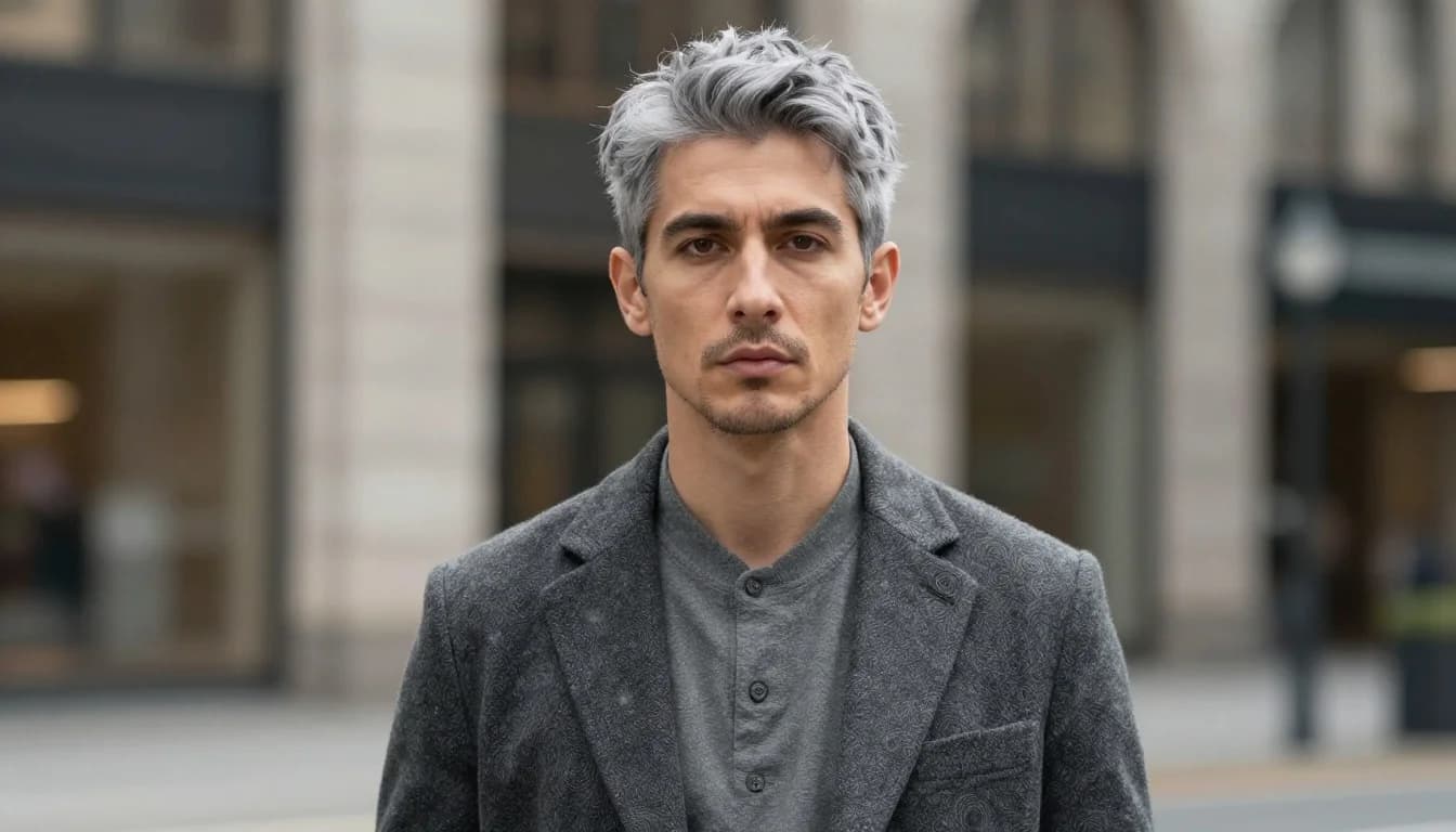 How to Build a Wardrobe Around Grey Hair