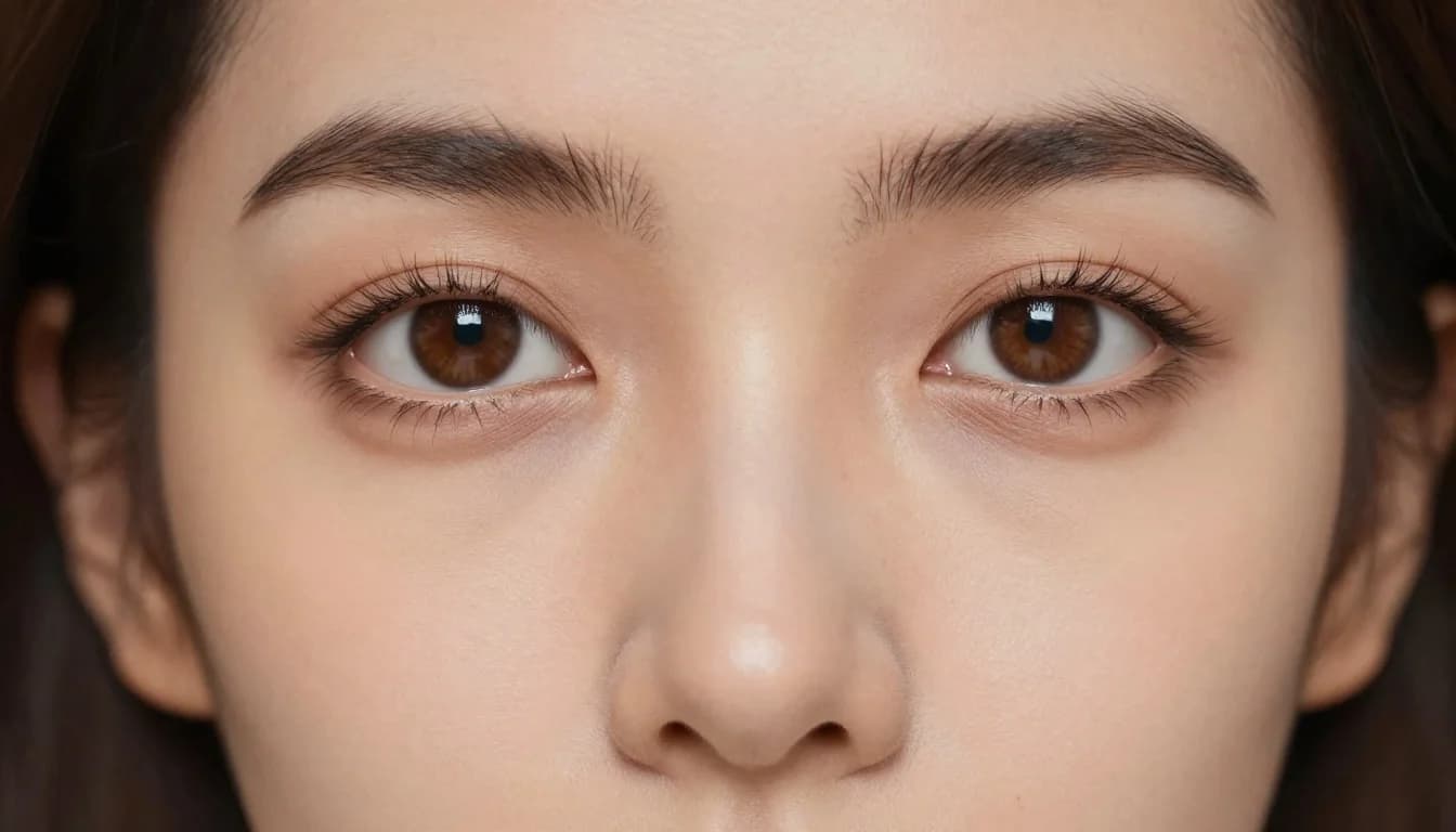 Why Hair Color Affects How Brown Eyes Look