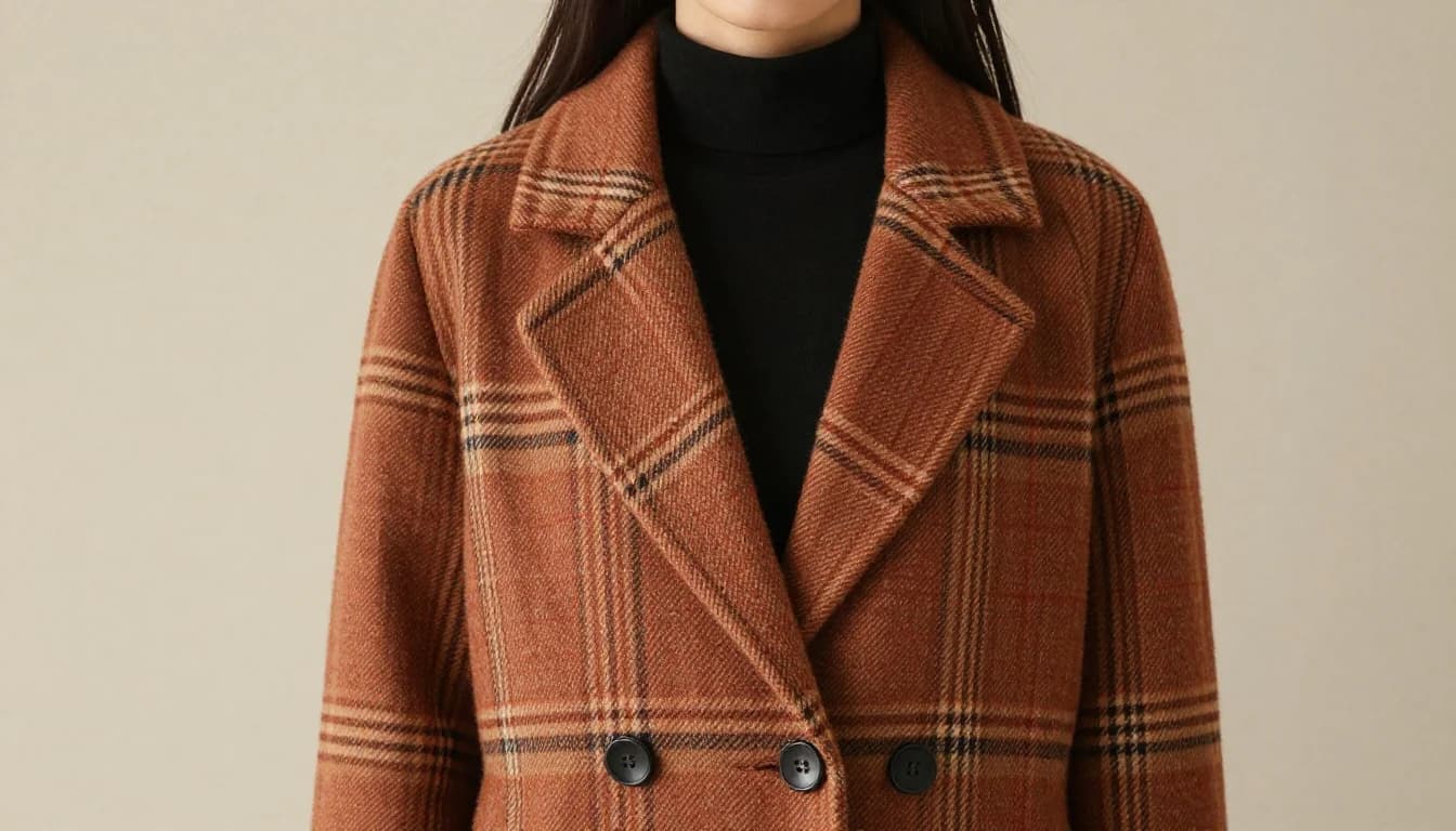 How to Wear Warm Plaid in Real Life