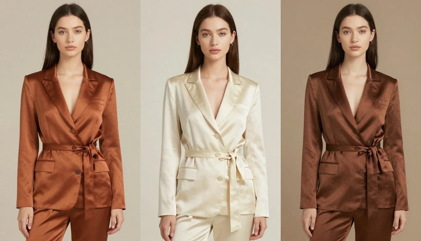 How to Wear Silk Well with Pale Skin