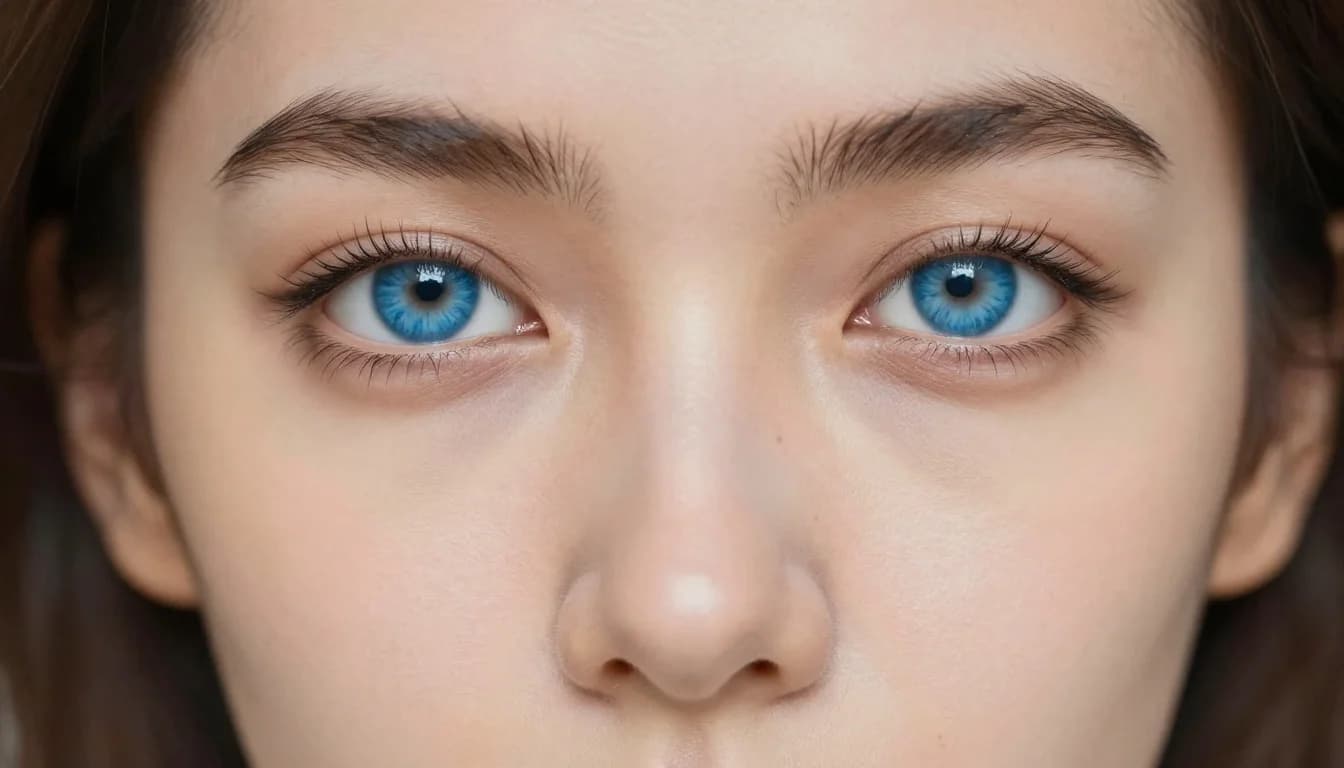 Why Cool Winter Colors Amplify Blue Eyes