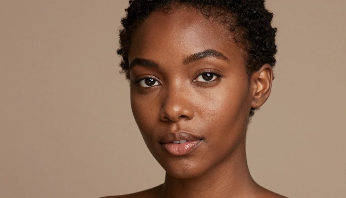 Building a Natural Look on Dark Skin