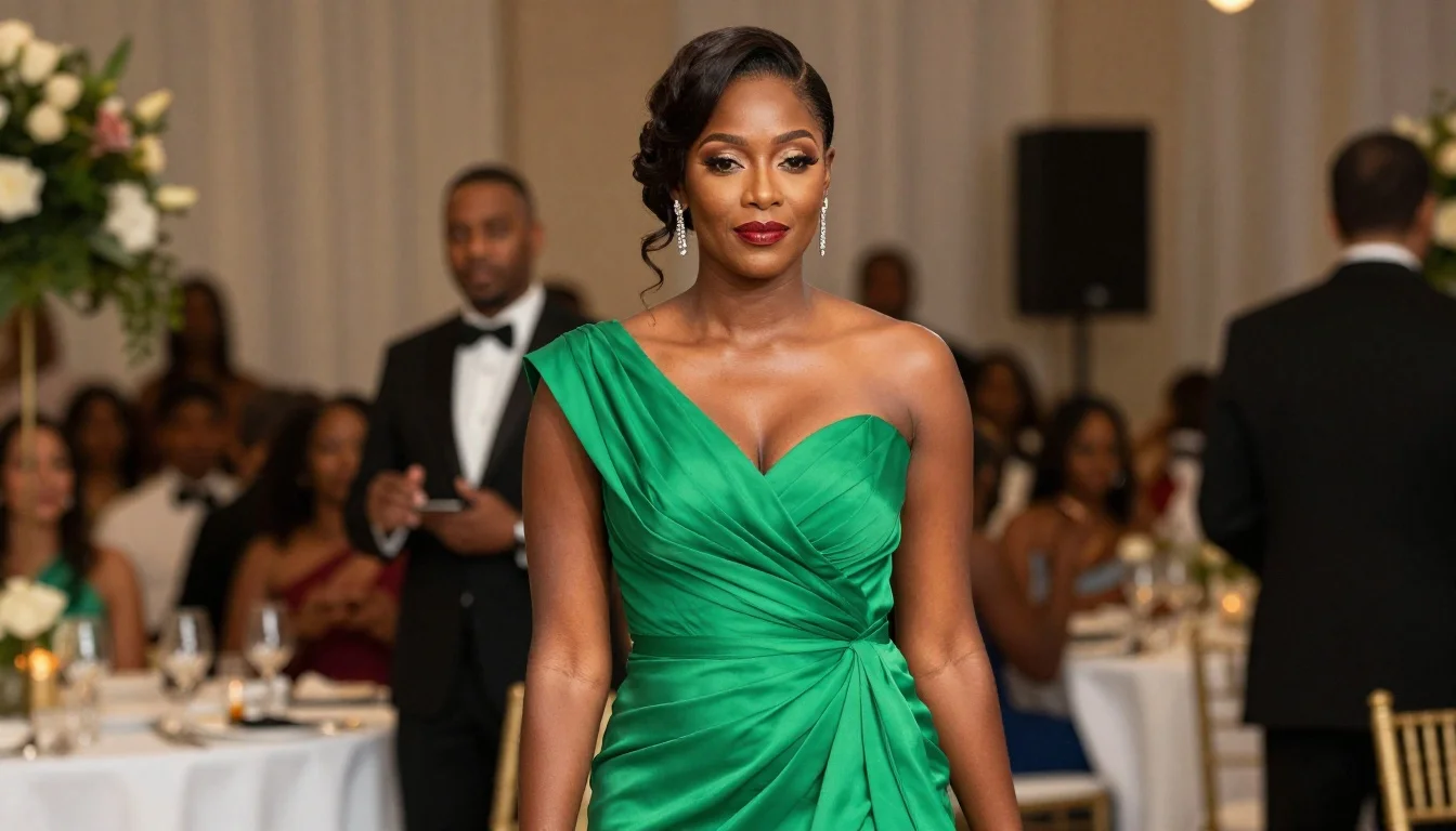 How to Dress for a Wedding with Dark Skin
