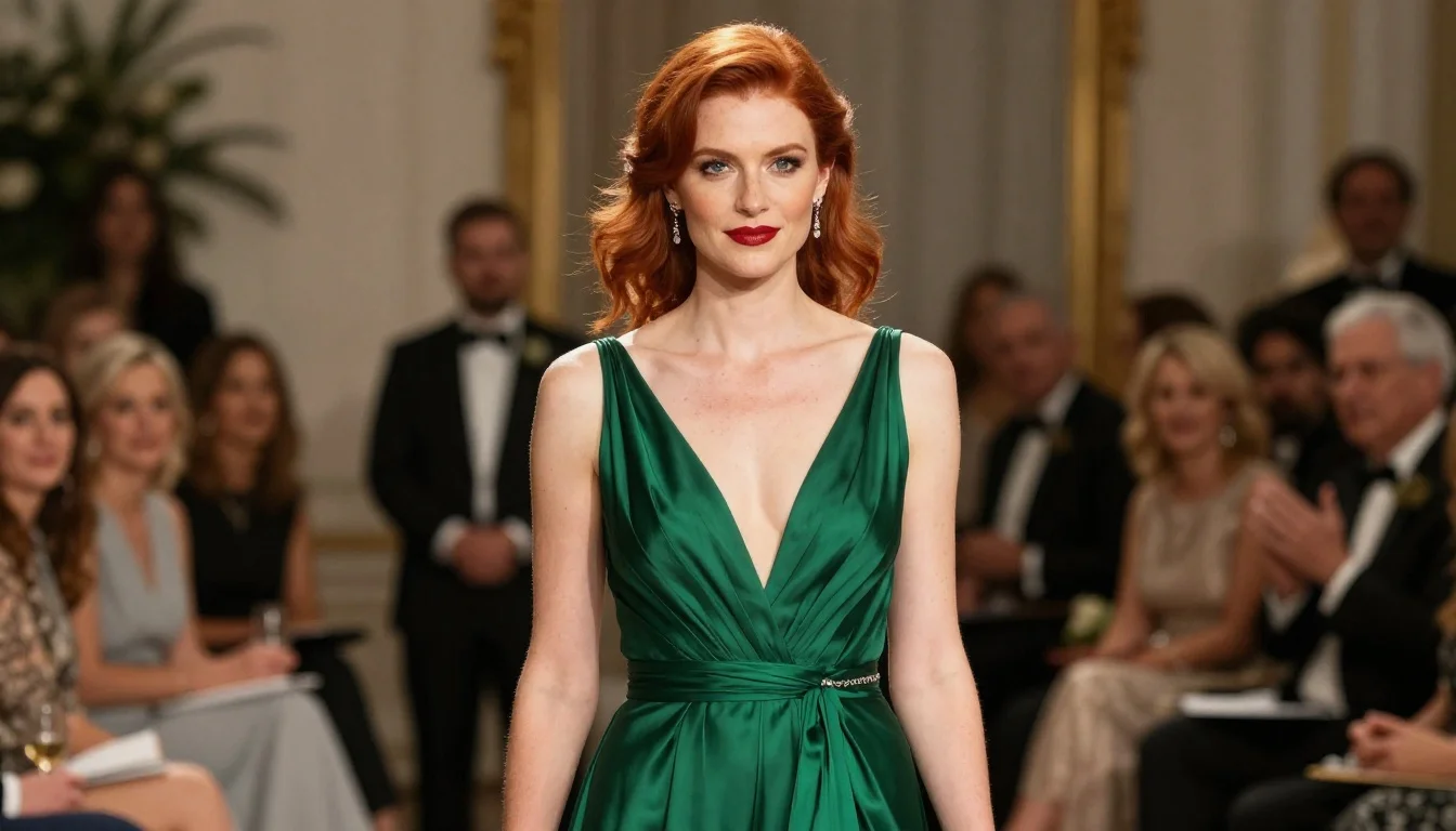 How to Dress for a Wedding with Red Hair